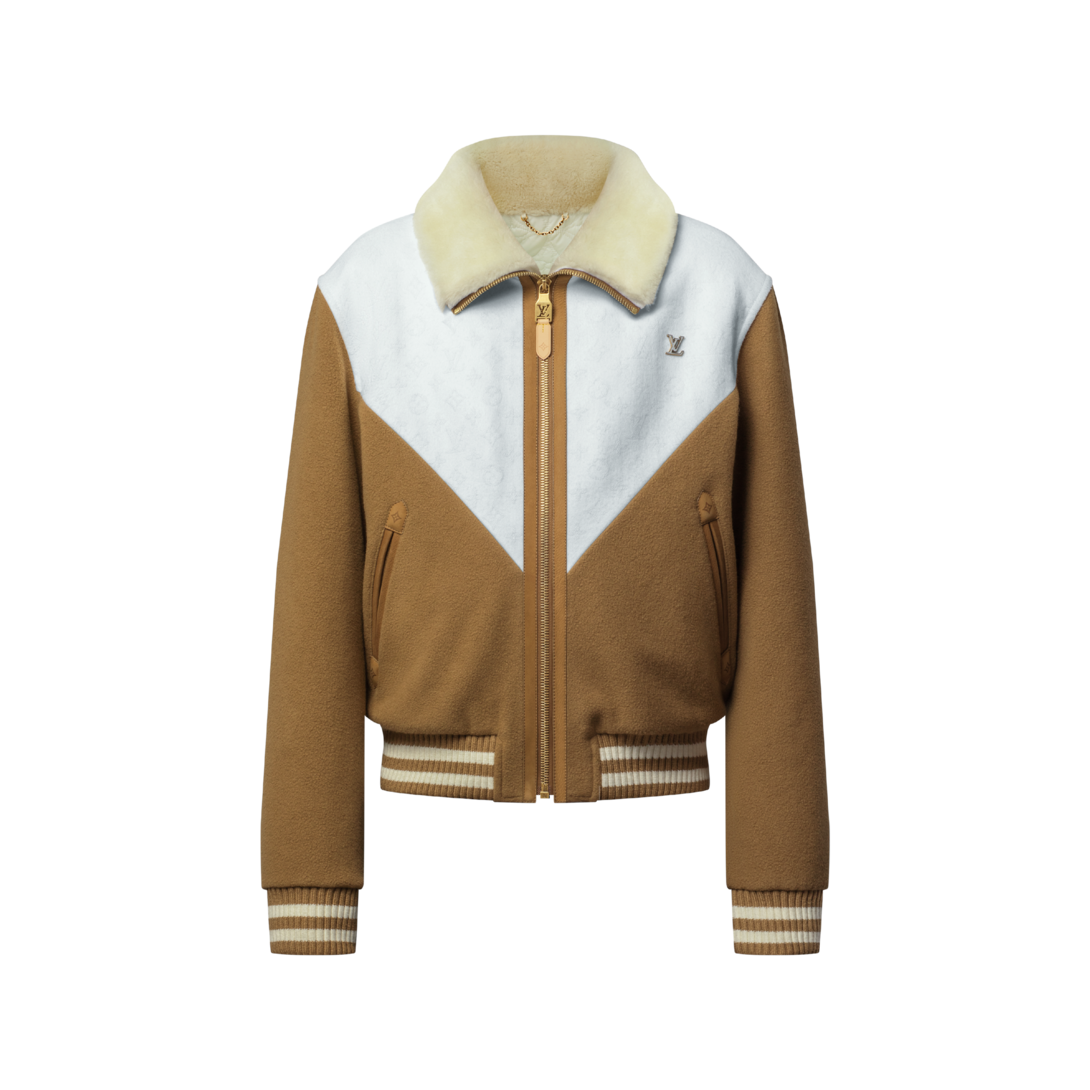 Monogram Blouson With Shearling Collar - For Men | LOUIS VUITTON